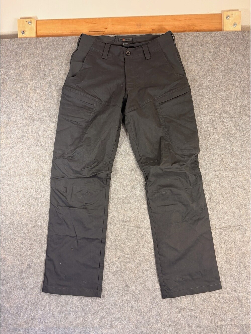 5.11 Tactical Apex Pants Mens 32x32 Fit Black Cargo Flex-Tac